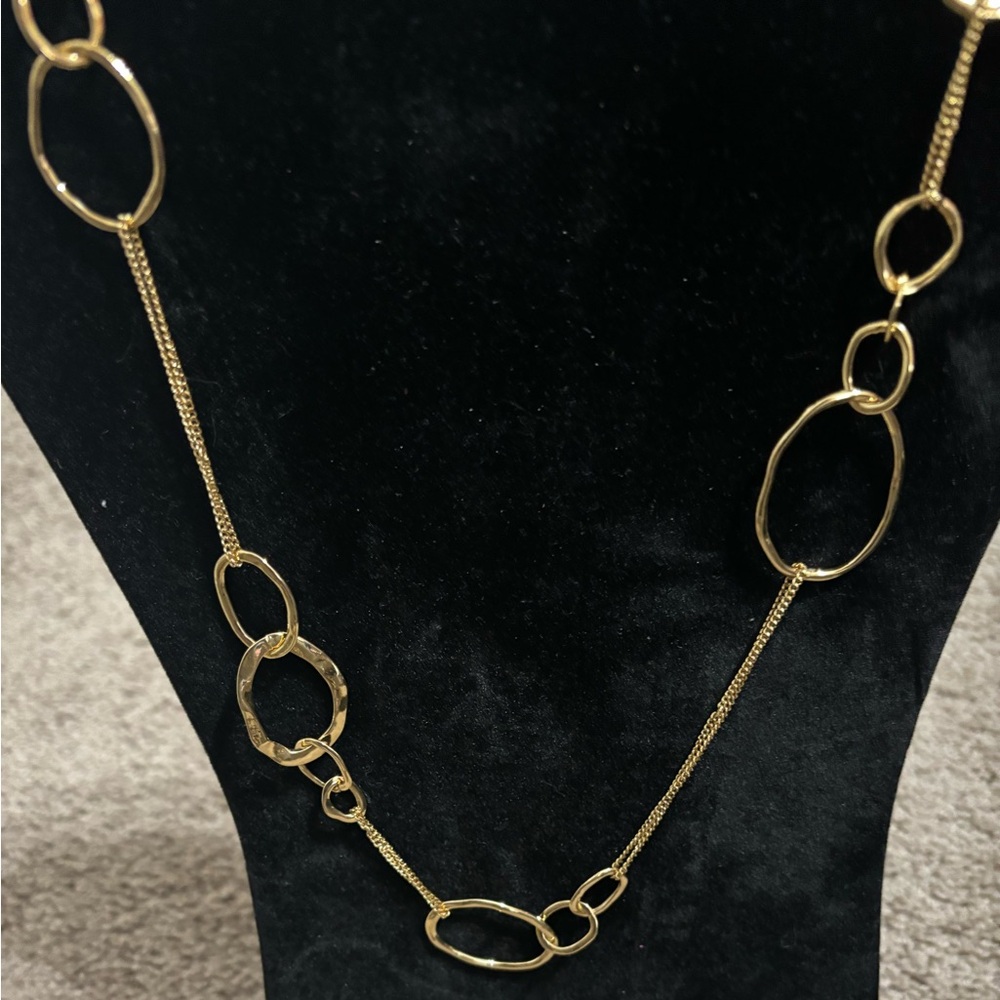 Chloe + Isabel Gold Hoop Necklace